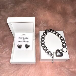 Juicy Couture Bracelet and earrings